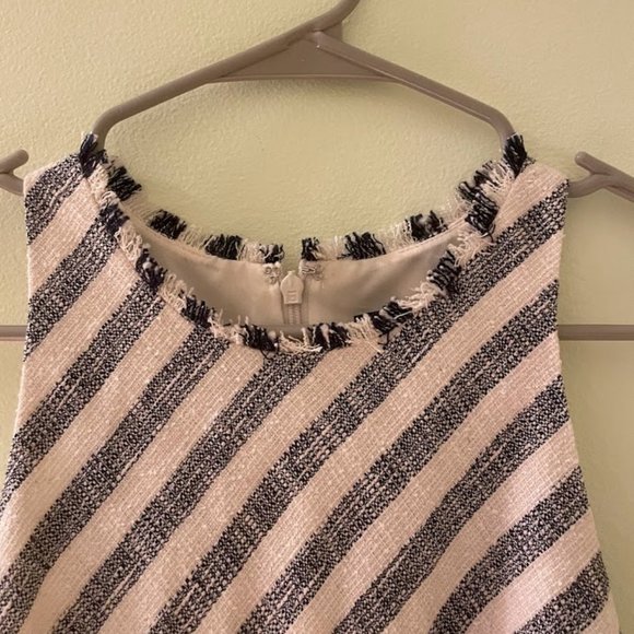 NWOT A-Symmetrical Striped Dress - Picture 6 of 7